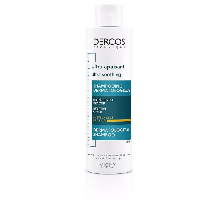 Sampon calmant pentru parul si scalpul uscat VICHY DERCOS 200 ml