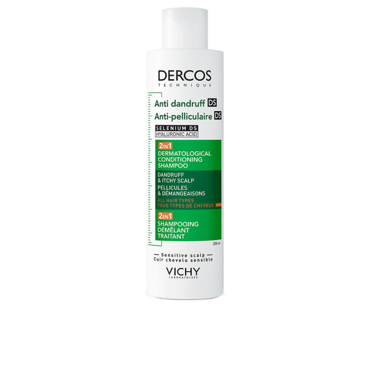 Sampon 2 in 1 anti-matreata cu efect de revitalizare Vichy DERCOS TECHNIQUE 200 ml