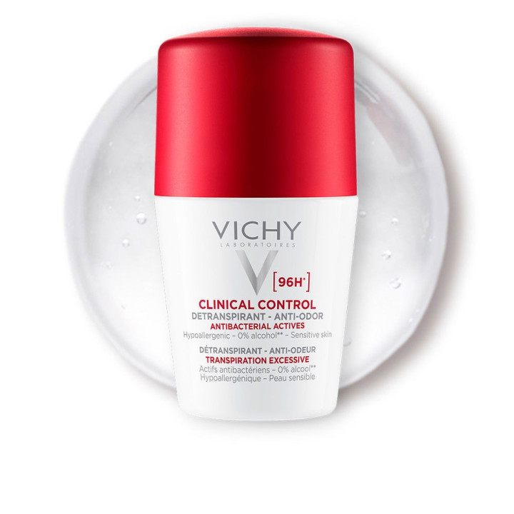 Deodorant roll-on pentru pielea sensibila VICHY CONTROL 96H 50 ml