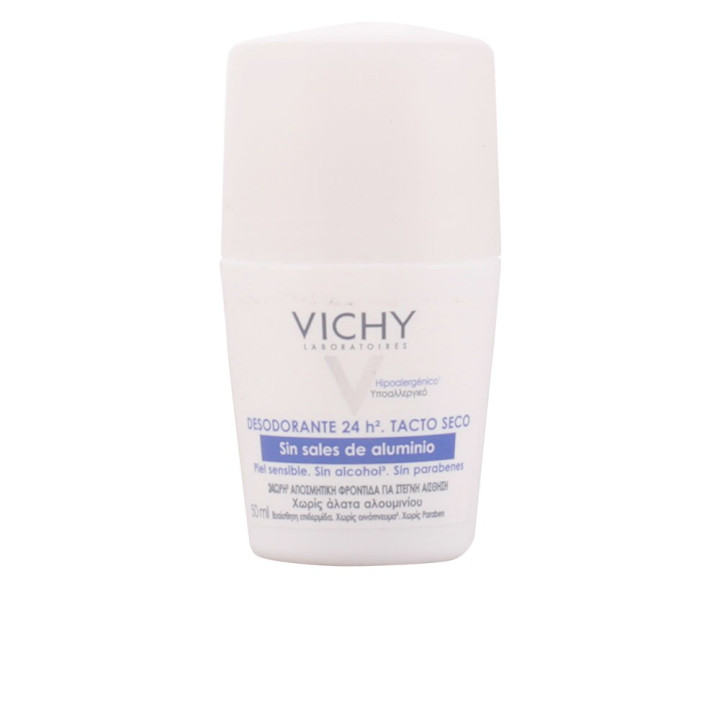 Deodorant roll-on delicat cu protectie de pana la 24h Vichy DEO 50 ml
