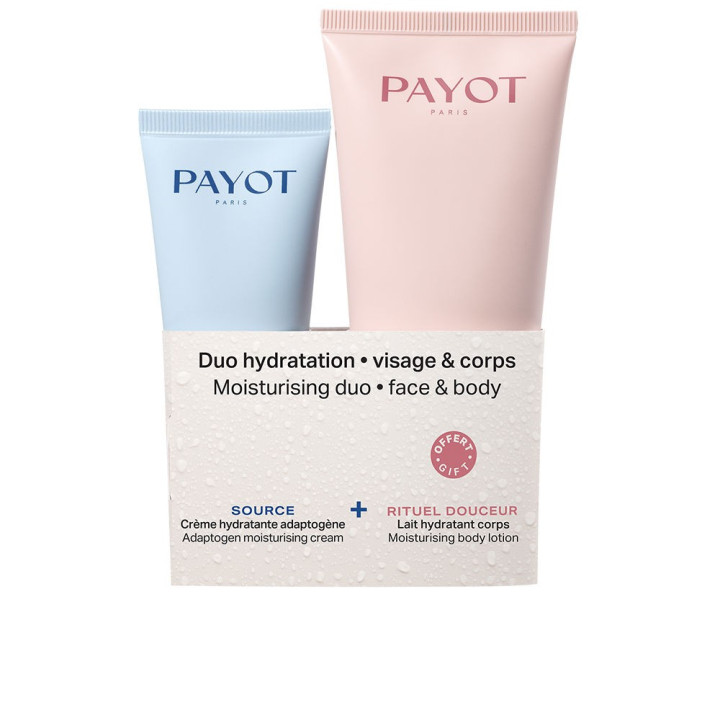 Set pentru ingrijirea tenului si a corpului Payot Duo Hydratation 130 ml