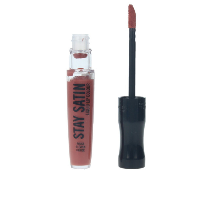 Ruj lichid cu finisaj satinat Rimmel London STAY SATIN #730 zeek 5.5 ml