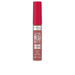 Ruj lichid cu finisaj mat catifelat Rimmel London LASTING MEGA MATTE #200 pink blink 7.4 ml