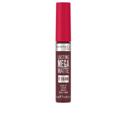 Ruj lichid cu finisaj mat catifelat Rimmel London LASTING MEGA MATTE #810 plum this show 7.4 ml