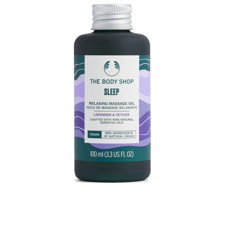 SLEEP lavender &amp; vetiver massage oil 100 ml