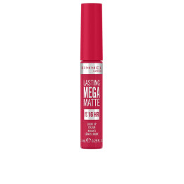 Ruj lichid cu finisaj mat catifelat Rimmel London LASTING MEGA MATTE #910 fuchsia flush 7.4 ml