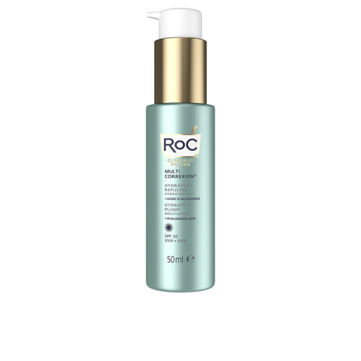 Crema hidratanta cu acid hialuronic pentru ten ROC HYDRATE + PLUMP SPF30 50 ml