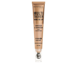 Corector 2 in 1 cu acoperire medie Rimmel London MULTITASKER WAKE ME UP #ivory 20 ml