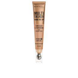 Corector 2 in 1 cu acoperire medie Rimmel London MULTITASKER WAKE ME UP #sand 20 ml