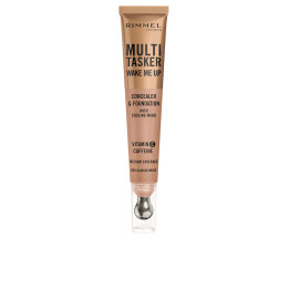 Corector 2 in 1 cu acoperire medie Rimmel London MULTITASKER WAKE ME UP #classsic beige 20 ml