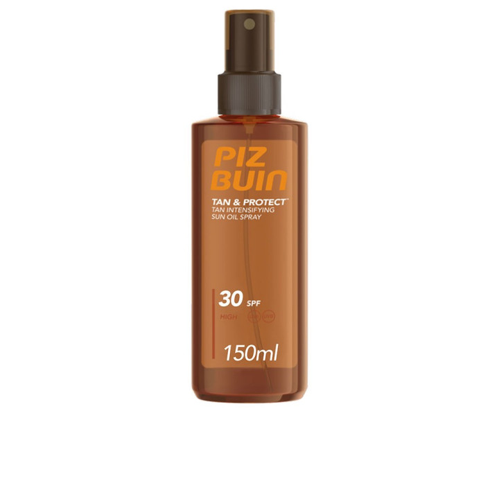 Ulei pentru accelerarea bronzului cu protectie solara ridicata Piz Buin TAN &amp; PROTECT SPF30 150 ml