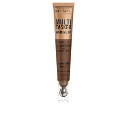 Corector 2 in 1 cu acoperire medie Rimmel London MULTITASKER WAKE ME UP #tiramisu 20 ml