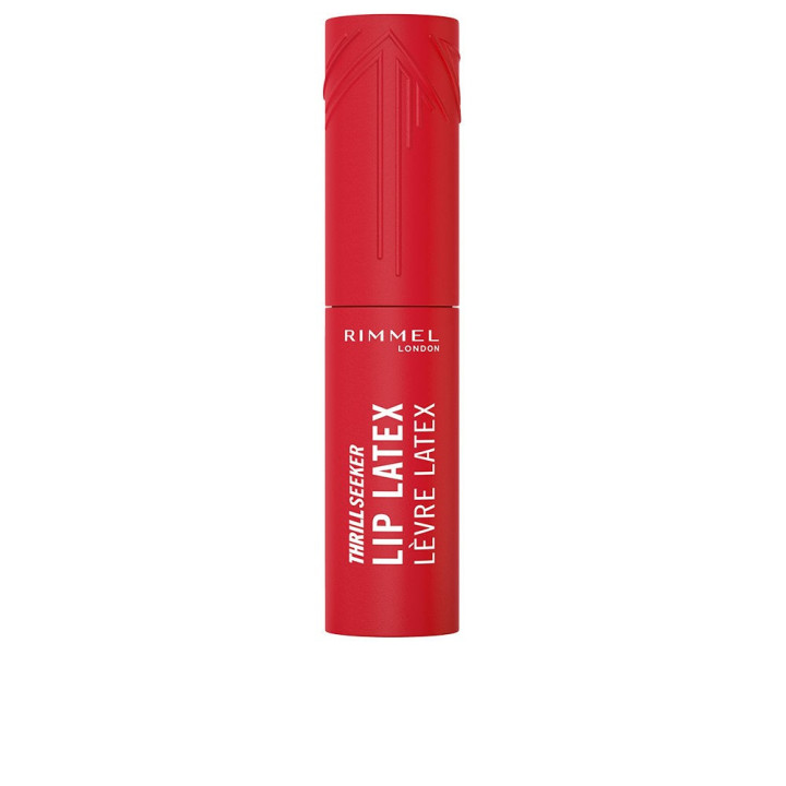 Luciu de buze cu efect de volum Rimmel London THRILL SEEKER LIP LATEX 400 rimmel red 6 ml