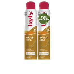 Set Deodorant-spray cu aroma de citrice byly PACK AHORRO D.SPRAY EXTREM CITRUS 2 x 200 ml