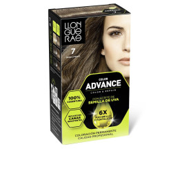 Vopsea de par cu acoperire de lunga durata LLONGUERAS COLOR ADVANCE 7 blond mediu