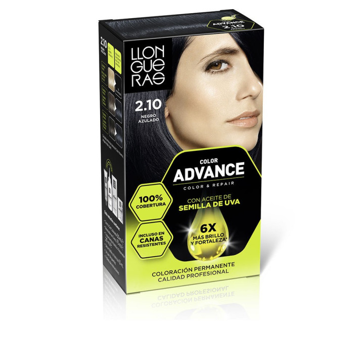 COLOR ADVANCE #2,10-negro azulado 1 u