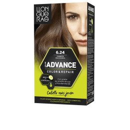 Vopsea de par cu acoperire de lunga durata LLONGUERAS COLOR ADVANCE 6.24 maro macadamia