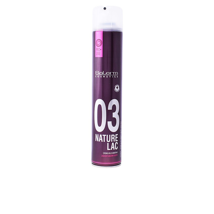 Fixativ hipoalergenic cu fixare puternica Salerm Cosmetics NATURE LAC 650 ml