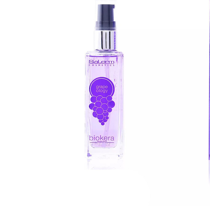 Ser nutritiv de par cu ulei de struguri Salerm Cosmetics BIOKERA NATURA 60 ml