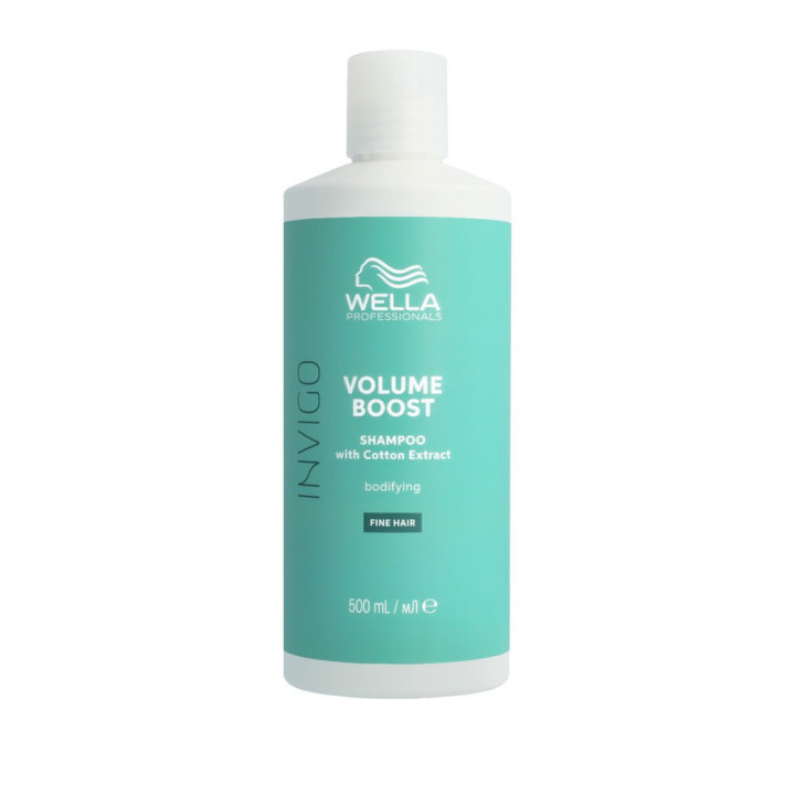 Sampon profesional delicat cu efect de volum Wella Professionals INVIGO VOLUME BOOST 500 ml