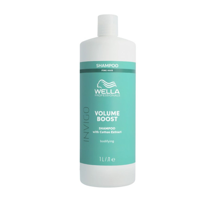 Sampon profesional delicat cu efect de volum Wella Professionals INVIGO VOLUME BOOST 1000 ml