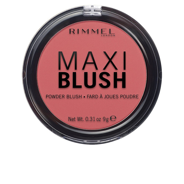 Blush ultra-pigmentat cu textura matasoasa Rimmel London MAXI BLUSH #003 wild card 9 g