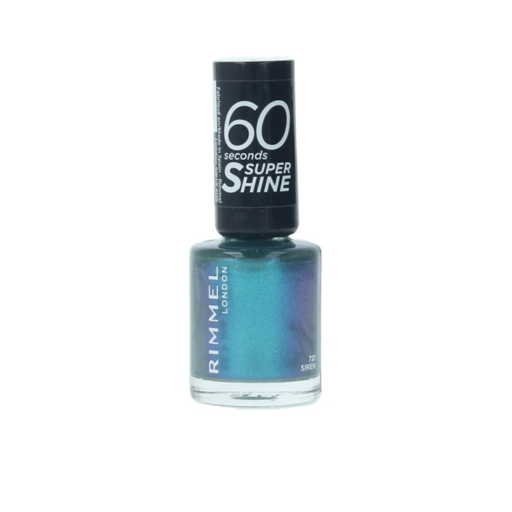 Lac de unghii cu uscare rapida Rimmel London 60 SECONDS SUPER SHINE #721 siren 8 ml