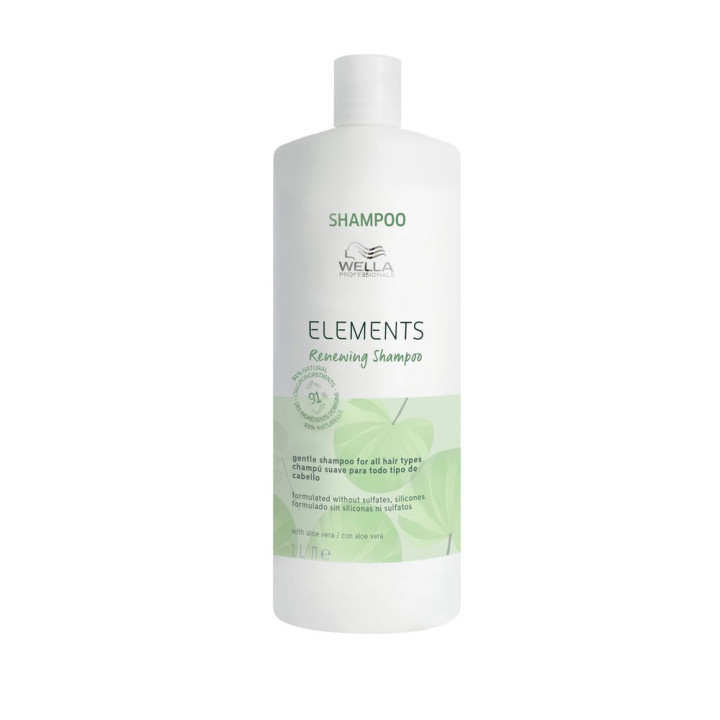 Sampon delicat cu efect de reparare fara sulfati Wella Professionals ELEMENTS 1000 ml
