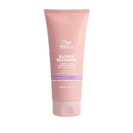 Balsam neutralizant pentru parul decolorat Wella Professionals INVIGO BLONDE RECHARGE 200 ml