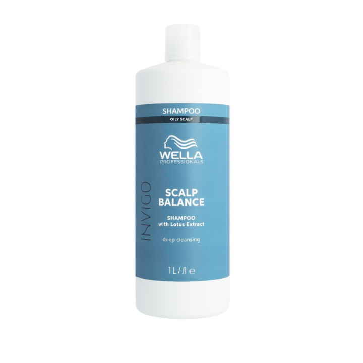 Sampon delicat si reitalizant pentru scalpul gras Wella Professionals INVIGO BALANCE 1000 ml