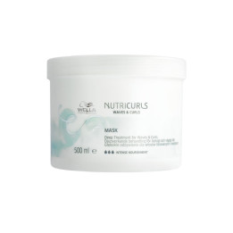 Masca nutritiva si hranitoare pentru parul cret sau ondulat Wella Professionals NUTRICURLS 500 ml