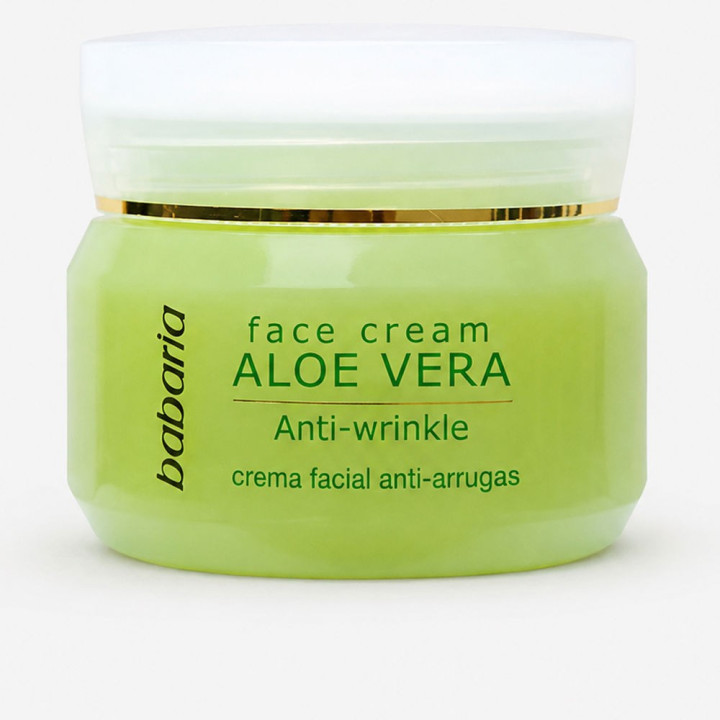 Crema faciala anti-rid Babaria ALOE VERA 50 ml