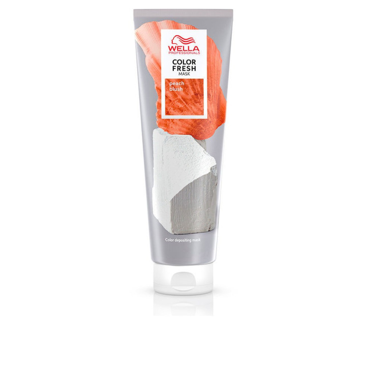 Masca pentru reimprospatare cu pigmenti Wella Professionals COLOR FRESH MASK #peach blush 150 ml