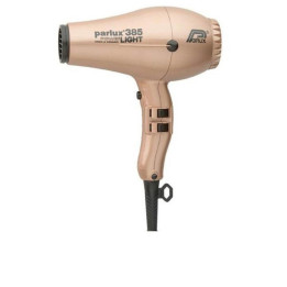 Uscator profesional de par Parlux 385 Powerlight Tehnologie cu Ioni si Invelis Ceramic 2150W Auriu