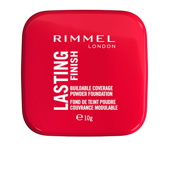 Fond de ten compact cu acoperire medie Rimmel London LASTING FINISH 06 rose vanilla 10 g