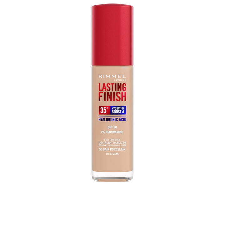 Fond de ten hidratant Rimmel London LASTING FINISH SPF20 #050 fair porcelain 30 ml