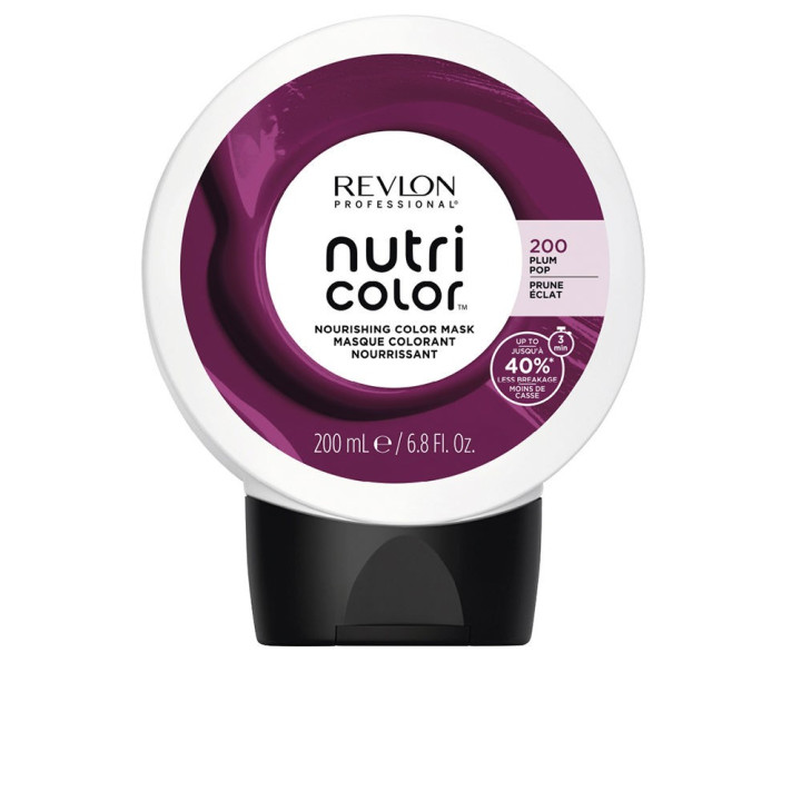 NUTRI COLOR nourishing color mask #Plum Pop 200 ml