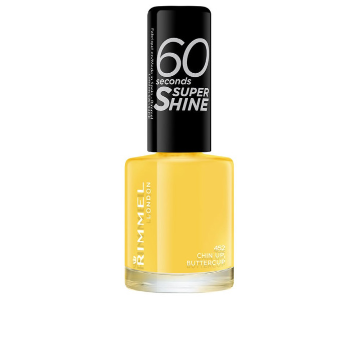 60 SECONDS SUPER SHINE nail polish #452-chin up buttercup 8 ml