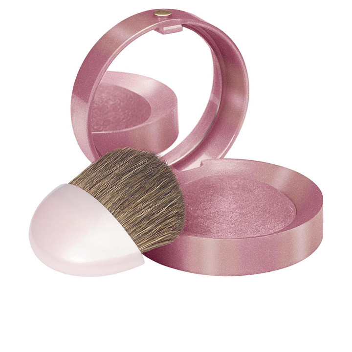 Fard de obraz compact cu rezistenta indelungata Bourjois Little Round 033 lilac cu reflexii aurii 2.5 g