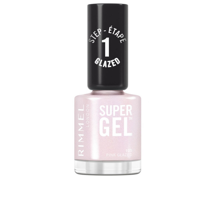 SUPER GEL nail polish #105-Pink Glazed 12 ml