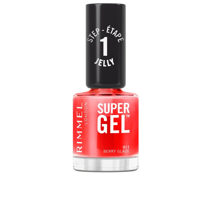 Lac de unghii cu efect de gel Rimmel London SUPER GEL 16 cerise pop 12 ml