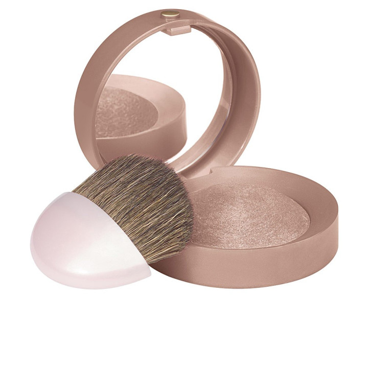 Fard de obraz compact cu rezistenta indelungata Bourjois Little Round 085 maro-rosiatic 2.5 g
