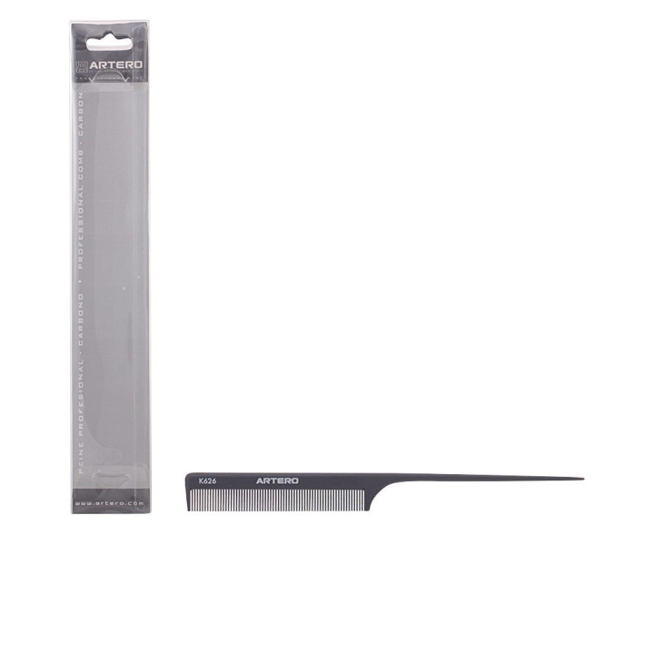 Pieptan profesional de par din carbon Artero PEINE CARBONO 215 mm 1 buc