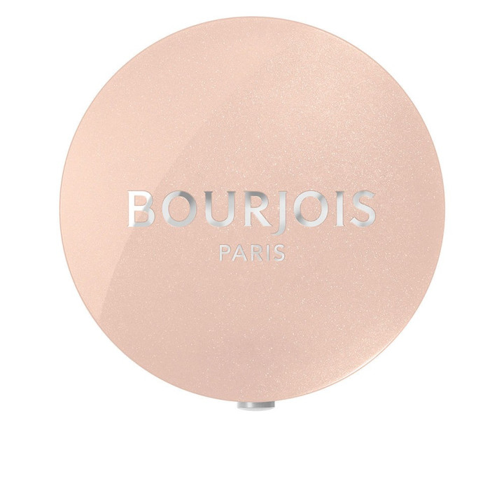 Fard de pleoape ultra-pigmentat cu textura matasoasa Bourjois Little Round 1alb-crem foarte deschis 1.2 g