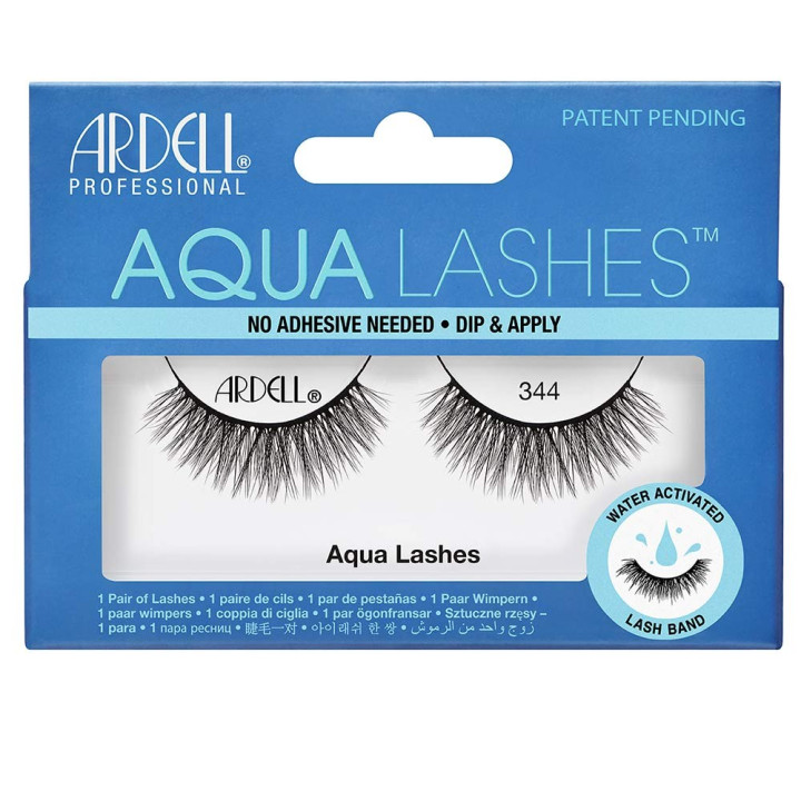 Gene false cu activare pe baza de apa Ardell AQUA LASHES 344 1 buc