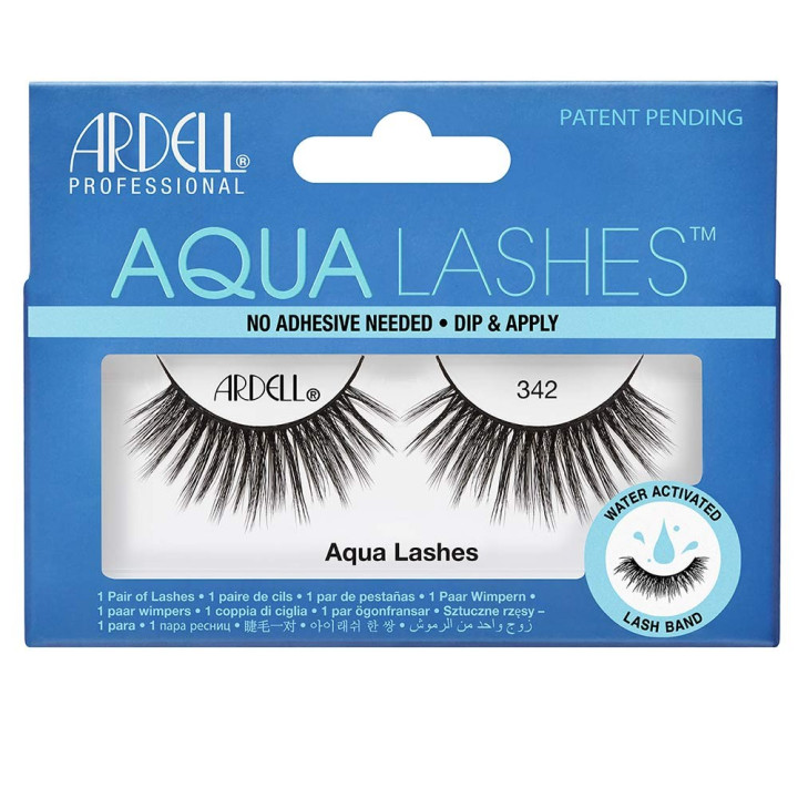 Gene false cu activare pe baza de apa Ardell AQUA LASHES 342 1 buc