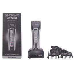 Set Masina de tuns + Pieptan dublu 2 buc + Ulei mineral + Perie de curatare Artero MAQUINA x-tron 4 buc