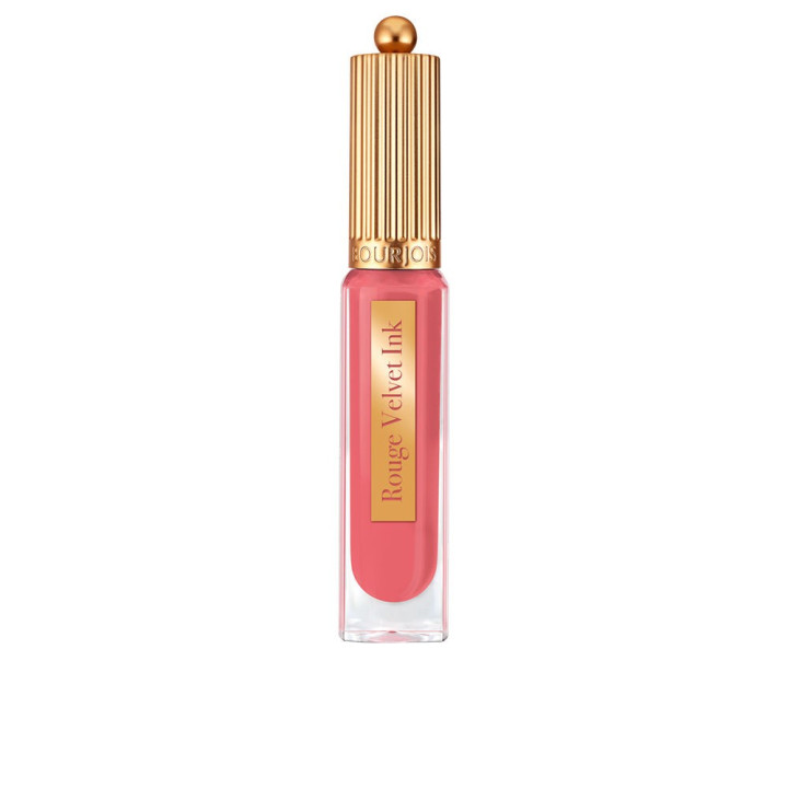 Ruj lichid ultra-mat cu rezistenta de pana la 24h Bourjois Rouge Velvet Ink 03 roz 3.5 ml