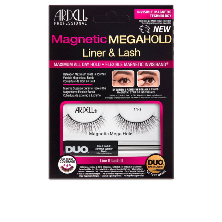 Set Gene false magnetice ARDELL MAGNETIC MEGAHOLD LINER &amp; LASH 