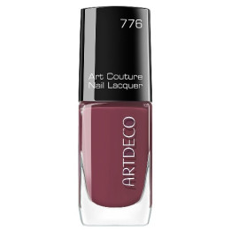 Lac de unghii cu efect unic de luciu Artdeco ART COUTURE 776 rosu inchis cu tenta de maro si caramiziu 10 ml